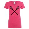Women’s Glitter V-Neck T-Shirt Thumbnail