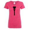 Women’s Glitter V-Neck T-Shirt Thumbnail