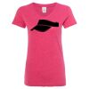 Women’s Glitter V-Neck T-Shirt Thumbnail