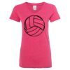 Women’s Glitter V-Neck T-Shirt Thumbnail