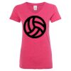 Women’s Glitter V-Neck T-Shirt Thumbnail