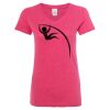 Women’s Glitter V-Neck T-Shirt Thumbnail