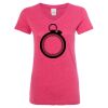 Women’s Glitter V-Neck T-Shirt Thumbnail