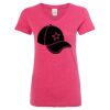 Women’s Glitter V-Neck T-Shirt Thumbnail