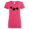 Women’s Glitter V-Neck T-Shirt Thumbnail