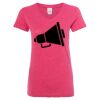 Women’s Glitter V-Neck T-Shirt Thumbnail