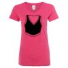 Women’s Glitter V-Neck T-Shirt Thumbnail