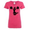 Women’s Glitter V-Neck T-Shirt Thumbnail