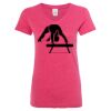 Women’s Glitter V-Neck T-Shirt Thumbnail