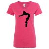 Women’s Glitter V-Neck T-Shirt Thumbnail