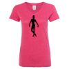 Women’s Glitter V-Neck T-Shirt Thumbnail