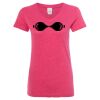 Women’s Glitter V-Neck T-Shirt Thumbnail