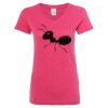 Women’s Glitter V-Neck T-Shirt Thumbnail