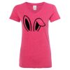 Women’s Glitter V-Neck T-Shirt Thumbnail