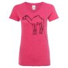 Women’s Glitter V-Neck T-Shirt Thumbnail