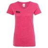 Women’s Glitter V-Neck T-Shirt Thumbnail