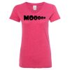 Women’s Glitter V-Neck T-Shirt Thumbnail