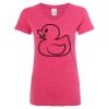 Women’s Glitter V-Neck T-Shirt Thumbnail