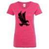 Women’s Glitter V-Neck T-Shirt Thumbnail