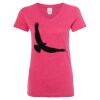 Women’s Glitter V-Neck T-Shirt Thumbnail