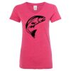 Women’s Glitter V-Neck T-Shirt Thumbnail