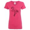 Women’s Glitter V-Neck T-Shirt Thumbnail