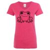 Women’s Glitter V-Neck T-Shirt Thumbnail