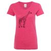Women’s Glitter V-Neck T-Shirt Thumbnail