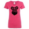 Women’s Glitter V-Neck T-Shirt Thumbnail