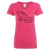 Women’s Glitter V-Neck T-Shirt Thumbnail