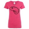 Women’s Glitter V-Neck T-Shirt Thumbnail
