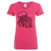 Women’s Glitter V-Neck T-Shirt Thumbnail