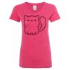 Women’s Glitter V-Neck T-Shirt Thumbnail