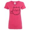 Women’s Glitter V-Neck T-Shirt Thumbnail