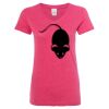 Women’s Glitter V-Neck T-Shirt Thumbnail