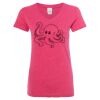 Women’s Glitter V-Neck T-Shirt Thumbnail