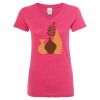 Women’s Glitter V-Neck T-Shirt Thumbnail