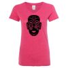 Women’s Glitter V-Neck T-Shirt Thumbnail