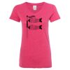 Women’s Glitter V-Neck T-Shirt Thumbnail