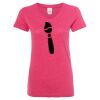 Women’s Glitter V-Neck T-Shirt Thumbnail