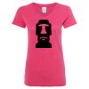 Women’s Glitter V-Neck T-Shirt Thumbnail