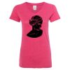Women’s Glitter V-Neck T-Shirt Thumbnail