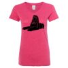 Women’s Glitter V-Neck T-Shirt Thumbnail