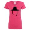 Women’s Glitter V-Neck T-Shirt Thumbnail