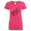 Women’s Glitter V-Neck T-Shirt Thumbnail