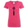 Women’s Glitter V-Neck T-Shirt Thumbnail