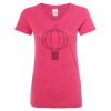 Women’s Glitter V-Neck T-Shirt Thumbnail