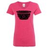 Women’s Glitter V-Neck T-Shirt Thumbnail