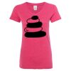 Women’s Glitter V-Neck T-Shirt Thumbnail