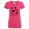 Women’s Glitter V-Neck T-Shirt Thumbnail